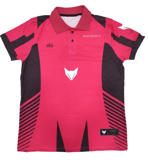 CAMISETA POLO E-SPORTS R&B PINK F